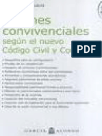 Uniones Convivenciales en El Nuevo Codigo. Claudio Belluscio. Con Seleccion de Texto