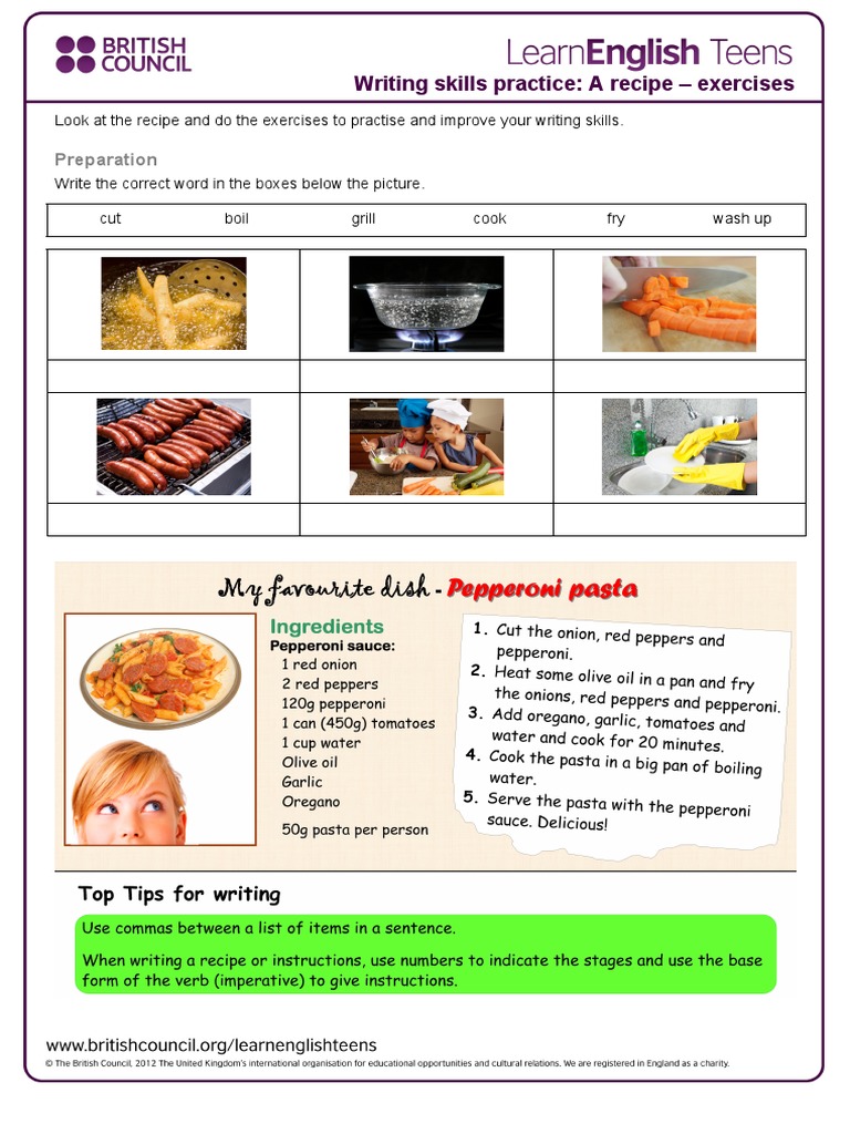 A Recipe - Exercises 0 PDF | PDF