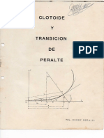 Clotoide y Transicion de Peralte