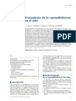 01 - Tratamiento de La Espondilolistesis en El Niño