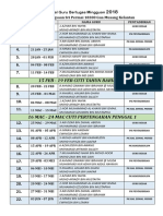 Jadual Guru Bertugas Mingguan 2018