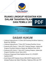 Materi Power Point - Ruang Lingkup Kegiatan KSN