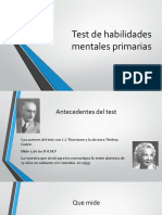 Test de Habilidades Mentales Primarias