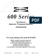 Sub Zero 600 Series PDF