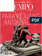 Tempo 2 Jan - 2012 para Pejuang Antikorupsi PDF