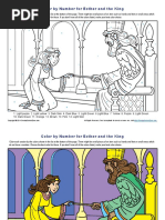 Esther and The King Color by Number