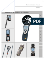 Testo Anemometros Catalogo General Instrumentos de Medicion de Velocidad Testo 509873