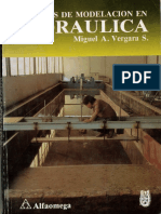 Tecnicas de Modelacion Hidraulica Miguel A Vergara PDF