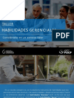 Taller de Habilidades Gerenciales - 2018 i