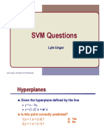 SVM Questions