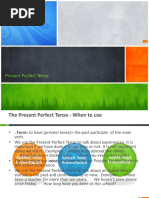 Present Perfect Tense Presentation