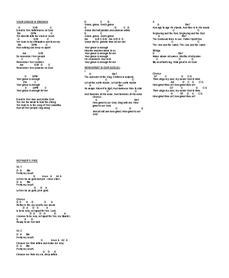 Your Grace Is Enough PDF Grace In Christianity Theology