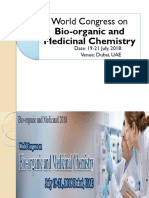 World Congress On Bio-Organic and Medicinal Chemistry