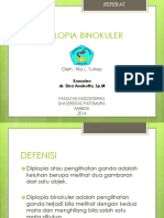 Diplopia Binokuler