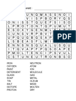 Crossword Puzzles Science