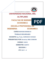 Trabajo de Microeconomia III