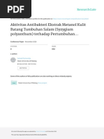 Download AktivitasAntibakteriEkstrakMetanolKulitBatangTumbuhanSalamSyzygiumpolyanthumterhadapPertumbuhanBakteriEscherchiacoli by Maya Afifah SN370319746 doc pdf