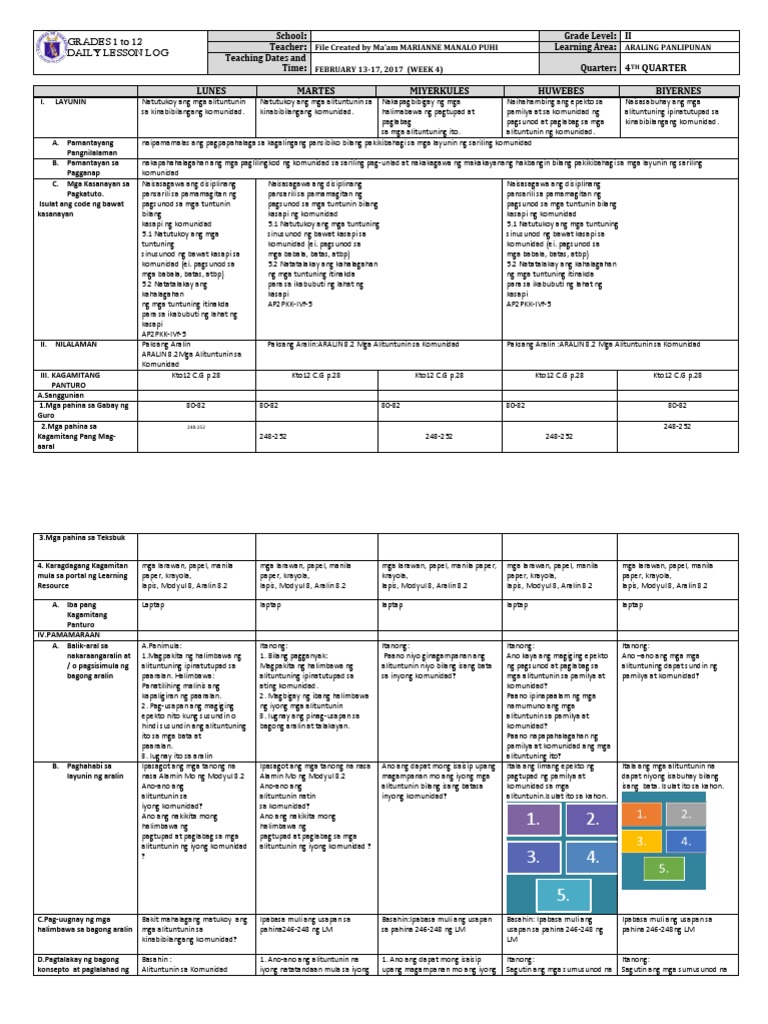 Araling panlipunan 2 essay picture