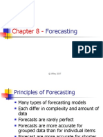 Chapter 8 - : Forecasting