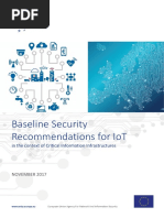 WP2017 O-1-1-2 1 Baseline Security Recommendations For IoT in The Context of CII - FINAL