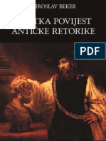 Beker - Kratka povijest antičke retorike