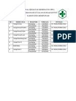 Jadwal Kegiatan Kesehatan Jiwa