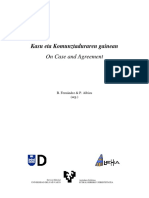 Fernandez - On Case and Agreement (Basque) PDF