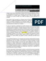 Adecuar Las Funciones Del Trabajador Público