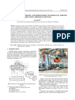 Multidirectional Forging and Improvement of Hydraulic Forging Press Using Additional Devices