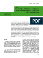 Suočavanje I Percepcija Mobinga PDF