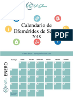 Calendario de Efemérides de Salud