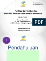 Policy Paper Sistem Verivali Pbi JK Dalam Siks