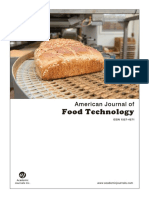 American Journal of Food Technology