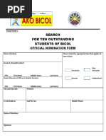 TOSB Form 1 (Revised)