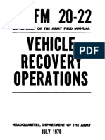 FM20-22 Vehicle Recovery Operations 1970