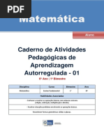 Matematica Regular Aluno Autoregulada 6a 1b