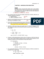 AM Modulation Reception Tutorial Questions