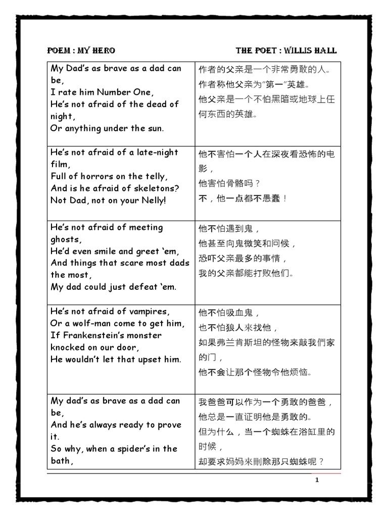 My Hero | PDF | Leisure