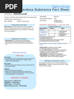 Nitrocellulose Hazardous Substance