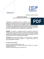 INSTRUCTIVO TECNICO LISTADO BASICO DE EPP ISPCh.pdf