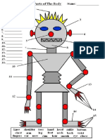 Johnny The Robot Body Parts PDF