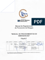 Manual de Procedimientos de Emergencia Rev. 07