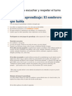 Aprender A Escuchar y Respetar El Turno de Hablar