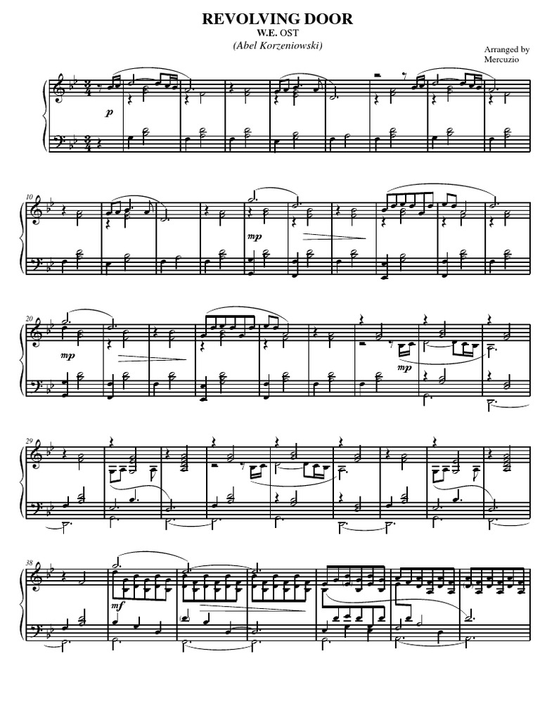 Revolving Door W E Ost Abel Korzeniowski Alphabet Grec Collation