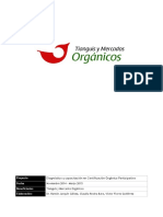 Diagnóstico y Capacitación en Certificación Orgánica Participativa
