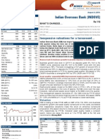 IOB Strong Buy Rating Target Rs 142