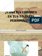 Nestor Chayele - ¿Cometes Errores en Tus Finanzas Personales?