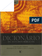 Dicionário de Estudos Bíblico