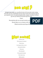 Menggosok Gigi Adalah Cara Yang Dikenal Umum Oleh Masyarakat Untuk Menjaga Kebersihan Gigi Dan Menghilangkan Plak Dan Deposit Lunak Pada Permukaan Gigi Dan Gusi Tujuannya Untuk Mencegah Penumpukan Plak