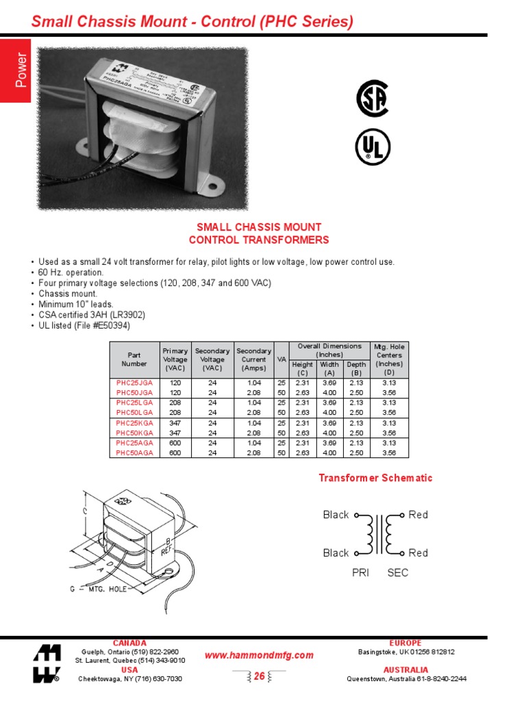 Datasheet Transformador PDF Engineering Electricity